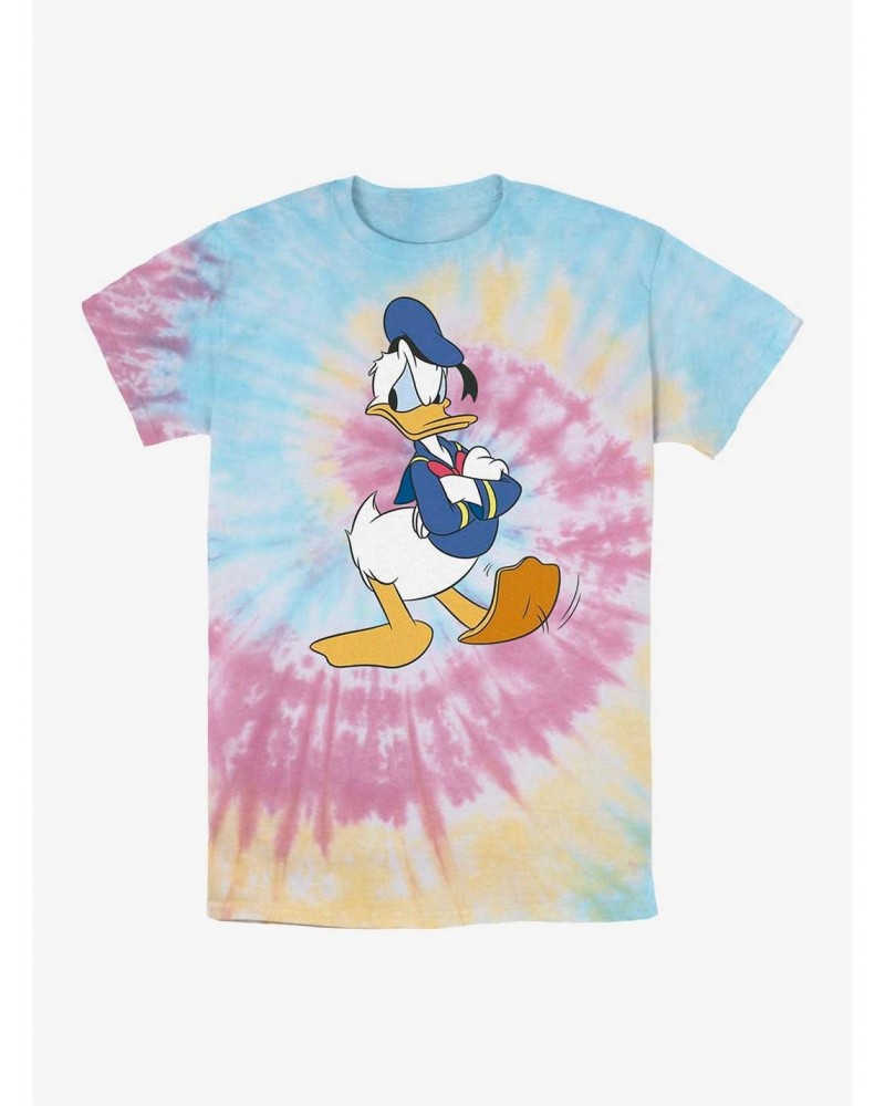 Disney Donald Duck Mad Donald Tie Dye T-Shirt $10.36 T-Shirts