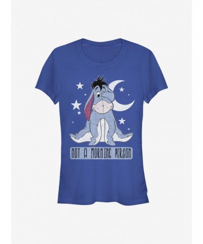 Disney Winnie The Pooh Eeyore Not Morning Girls T-Shirt $9.71 T-Shirts