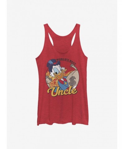 Disney Ducktales Scrooge Uncle Girls Tank Htr $10.62 Tanks