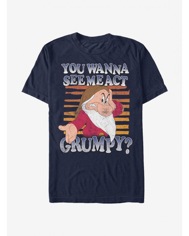 Disney Snow White Act Grumpy T-Shirt $10.99 T-Shirts