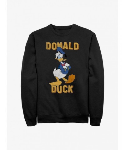 Disney Grumpy Donald Duck Sweatshirt $12.55 Sweatshirts