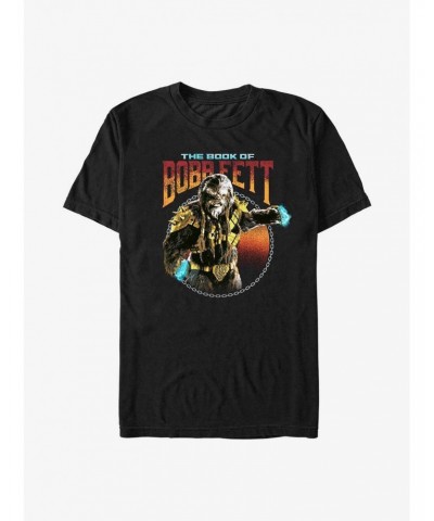 Star Wars The Book Of Boba Fett Black Krrsantan T-Shirt $11.71 T-Shirts