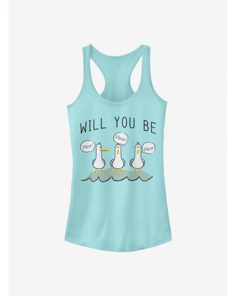 Disney Pixar Finding Nemo Will You Be Mine Girls Tank $10.46 Tanks