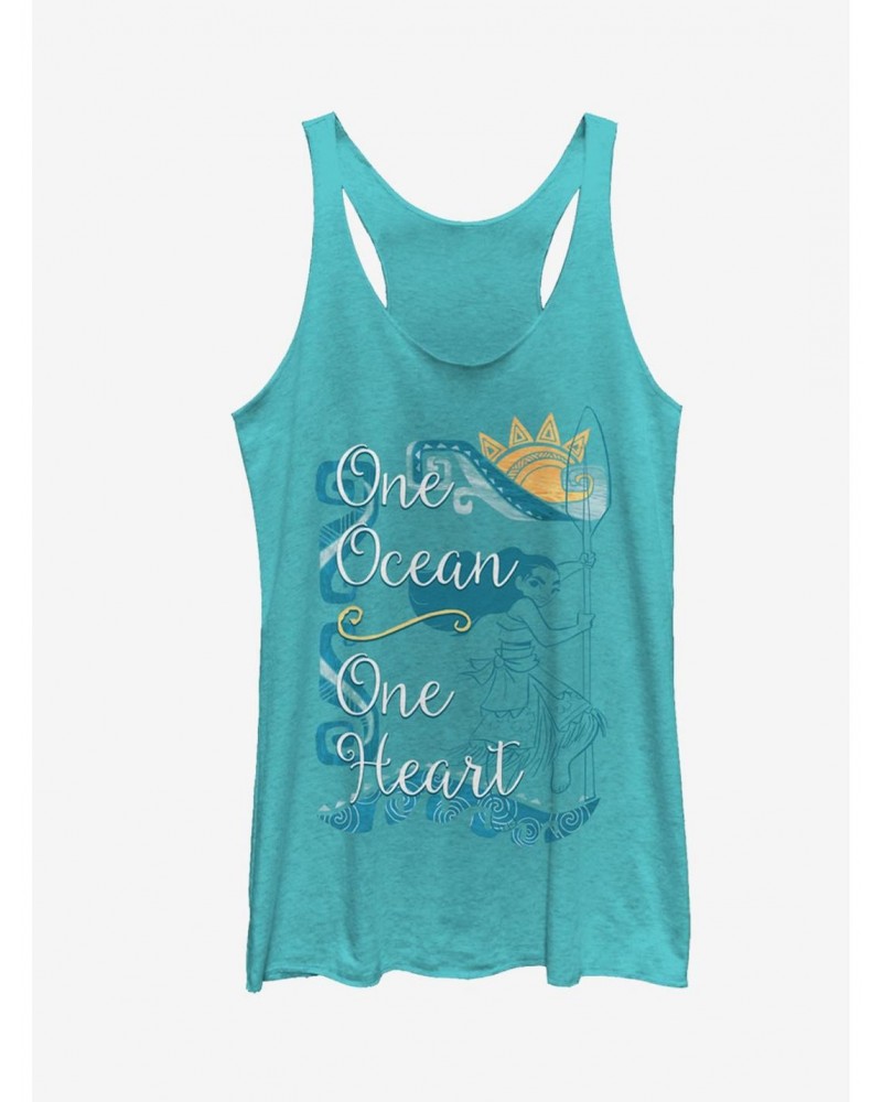 Moana One Heart Girls Tanks $8.29 Tanks