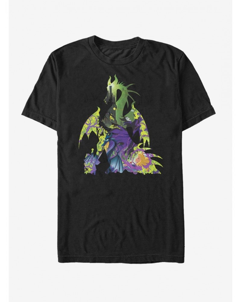 Disney Sleeping Beauty Maleficent Dragon T-Shirt $7.41 T-Shirts