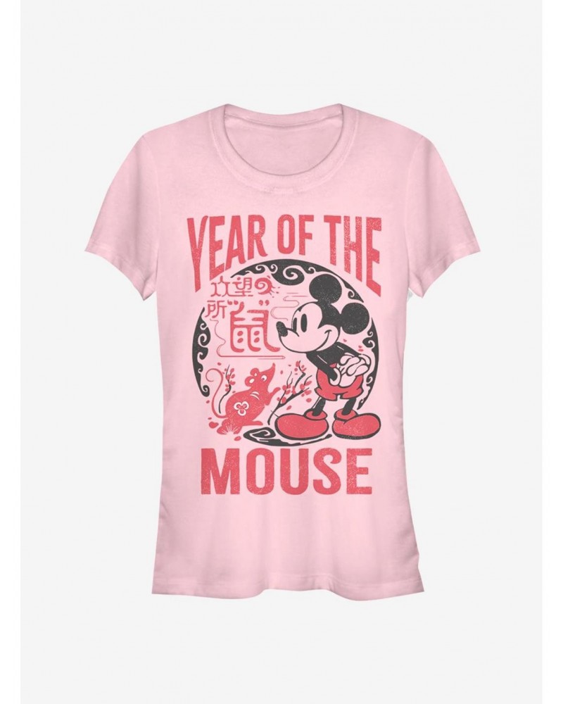 Disney Mickey Mouse Year Of The Mouse Classic Girls T-Shirt $9.46 T-Shirts