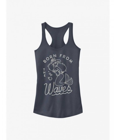 Disney The Little Mermaid Ariel Born From The Waves Girls Tank $11.95 Tanks