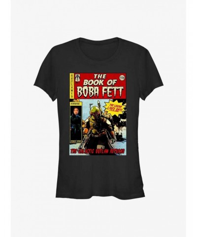 Star Wars The Book Of Boba Fett Ec Comic Boba Girls T-Shirt $7.72 T-Shirts