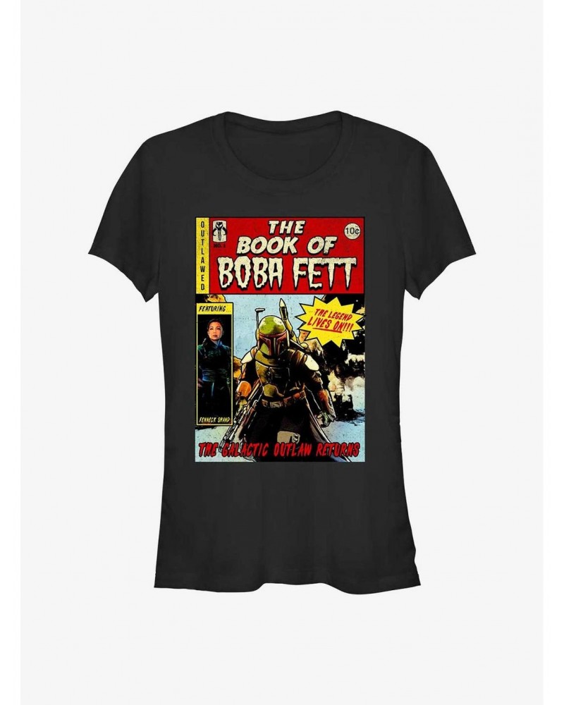 Star Wars The Book Of Boba Fett Ec Comic Boba Girls T-Shirt $7.72 T-Shirts