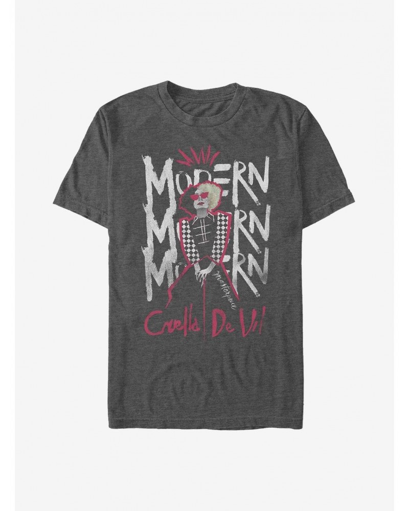 Disney Cruella Modern Masterpiece T-Shirt $11.47 T-Shirts