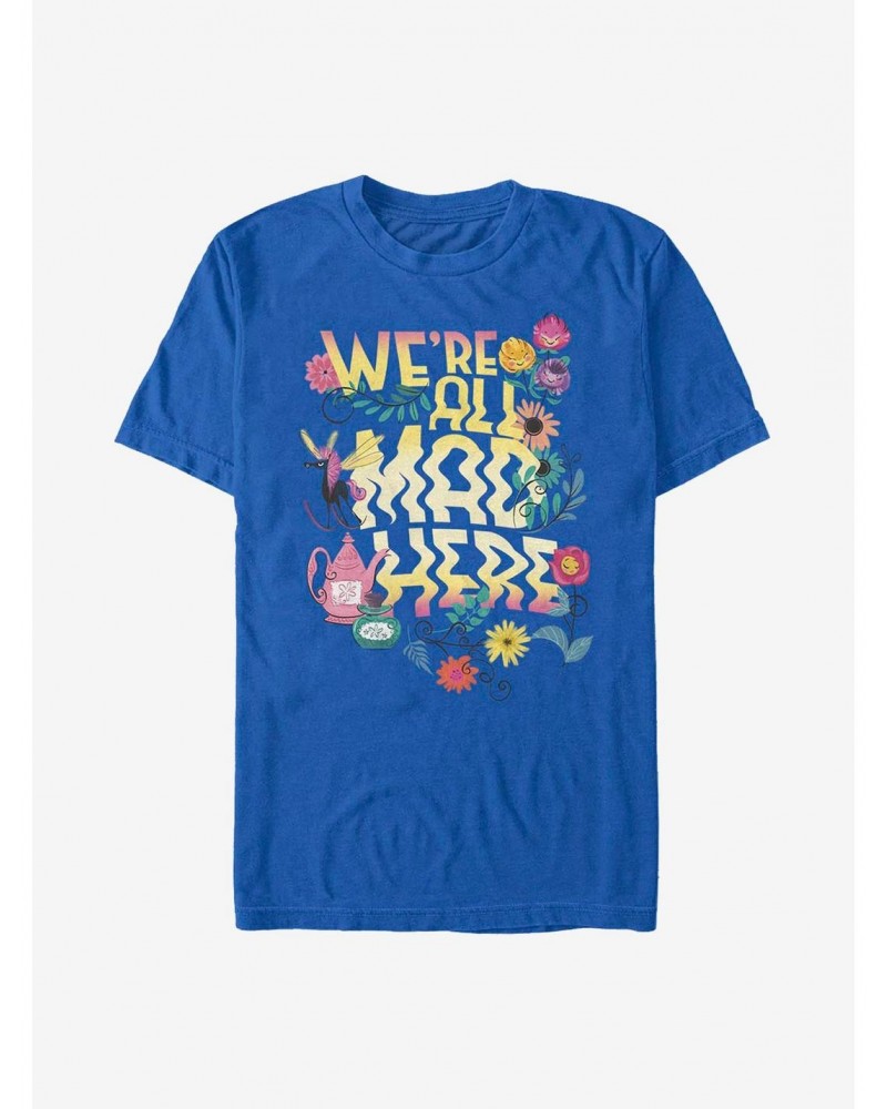 Disney Alice In Wonderland All Mad T-Shirt $8.60 T-Shirts