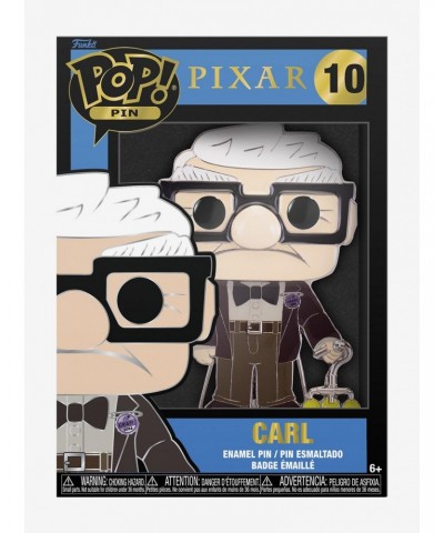 Funko Disney Pixar Up Pop! Carl Fredricksen Enamel Pin $5.57 Pins