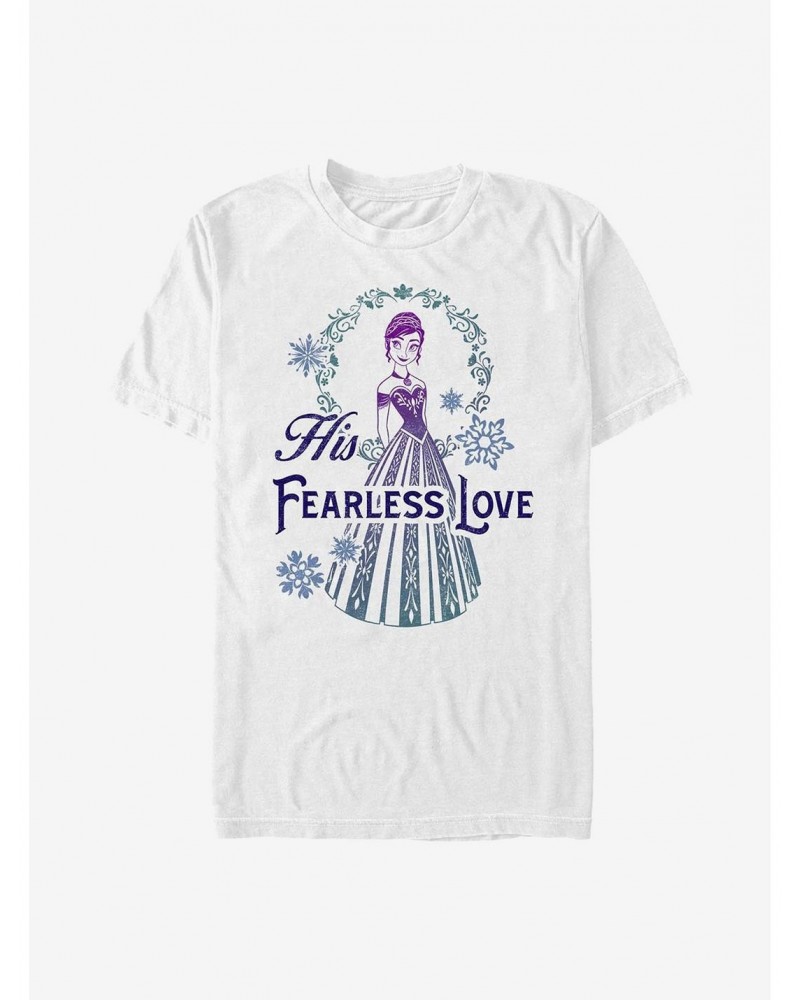 Disney Frozen His Fearless Love T-Shirt $7.89 T-Shirts