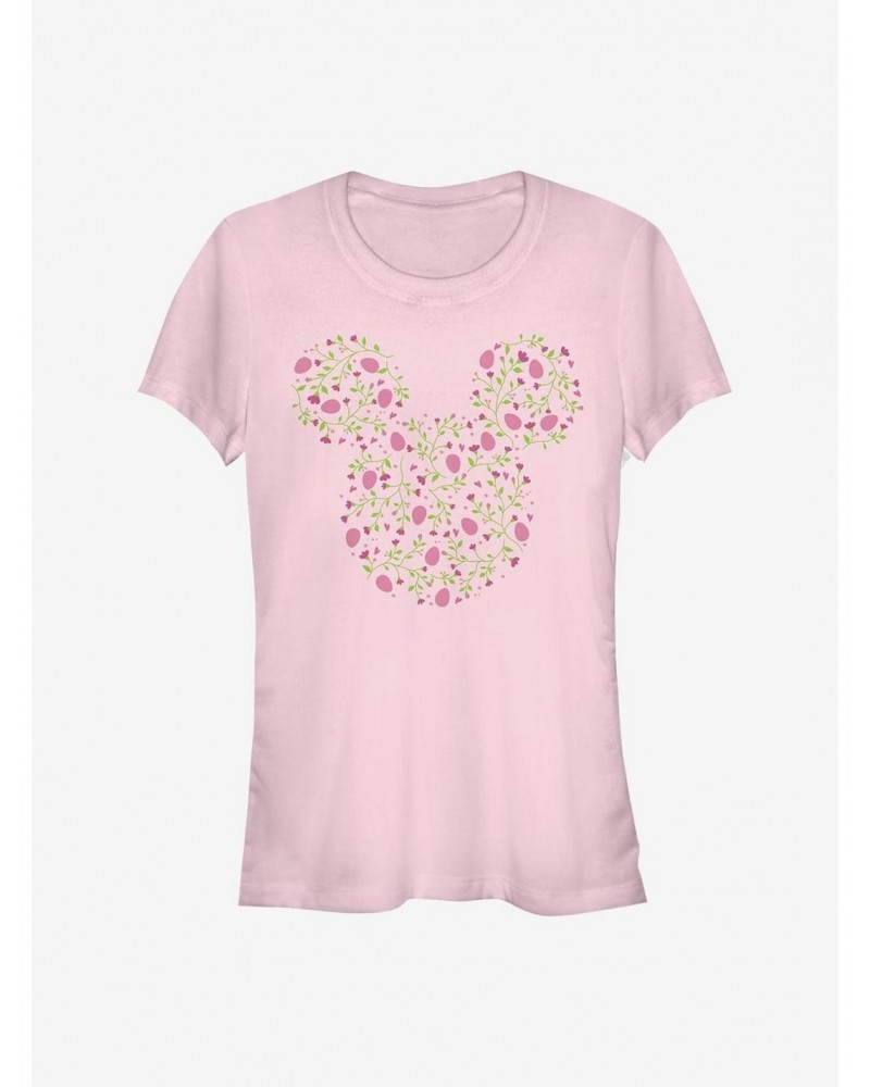 Disney Mickey Mouse Shabby Chic Egg Girls T-Shirt $10.21 T-Shirts