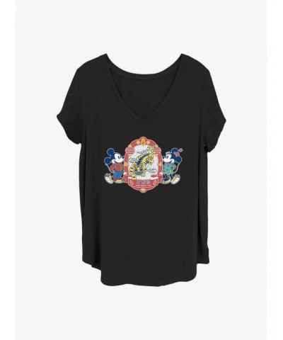 Disney Mickey Mouse Care About You Girls T-Shirt Plus Size $13.87 T-Shirts