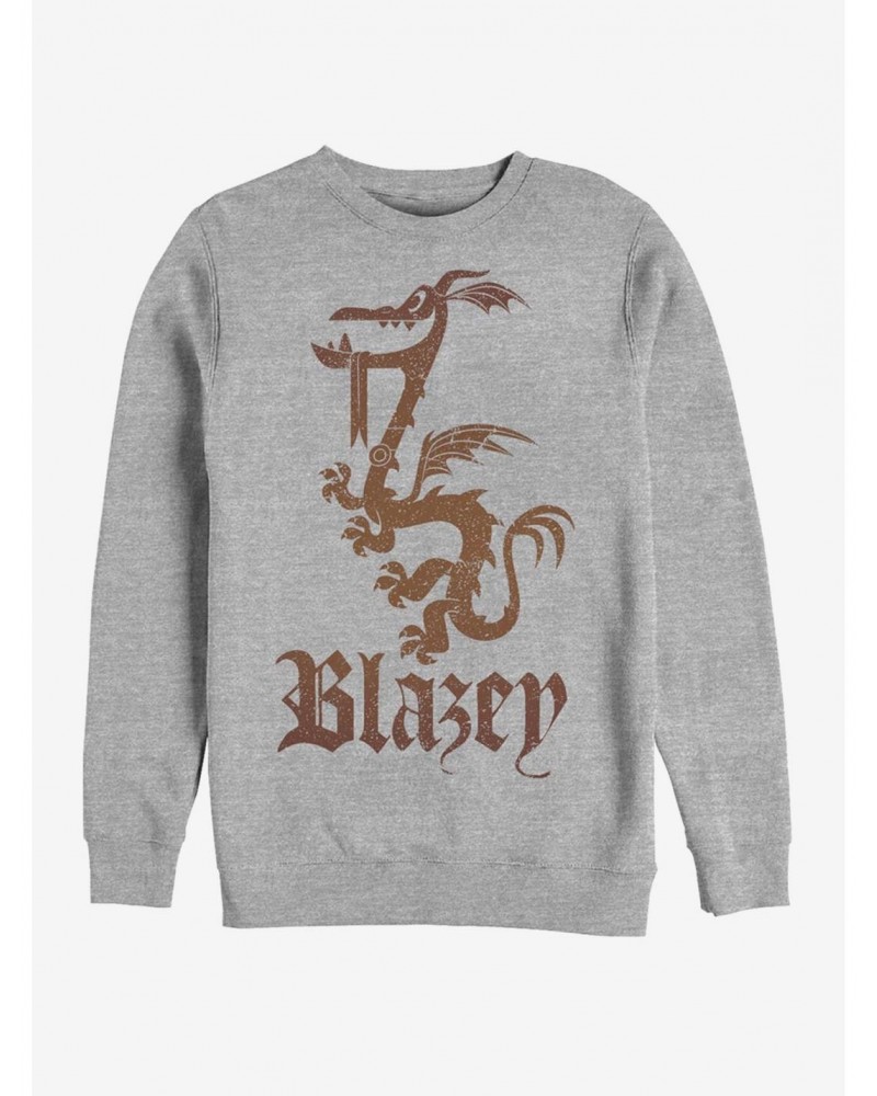 Disney Pixar Onward Blazey Crest Crew Sweatshirt $15.87 Sweatshirts