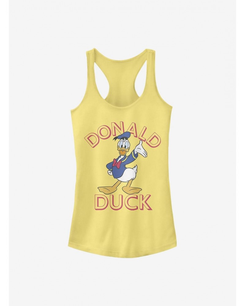 Disney Donald Duck Duck Hello Girls Tank $9.21 Tanks