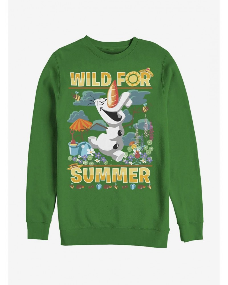 Frozen Olaf Wild for Summer Sweatshirt $17.71 Sweatshirts