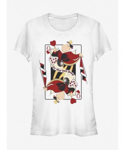 Disney Alice In Wonderland Queen Of Hearts Girls T-Shirt $11.70 T-Shirts