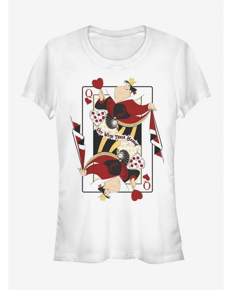 Disney Alice In Wonderland Queen Of Hearts Girls T-Shirt $11.70 T-Shirts