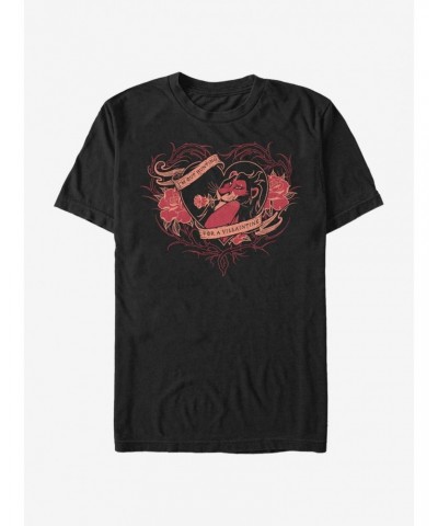 Disney Villains Hunting For Valentines T-Shirt $8.60 T-Shirts