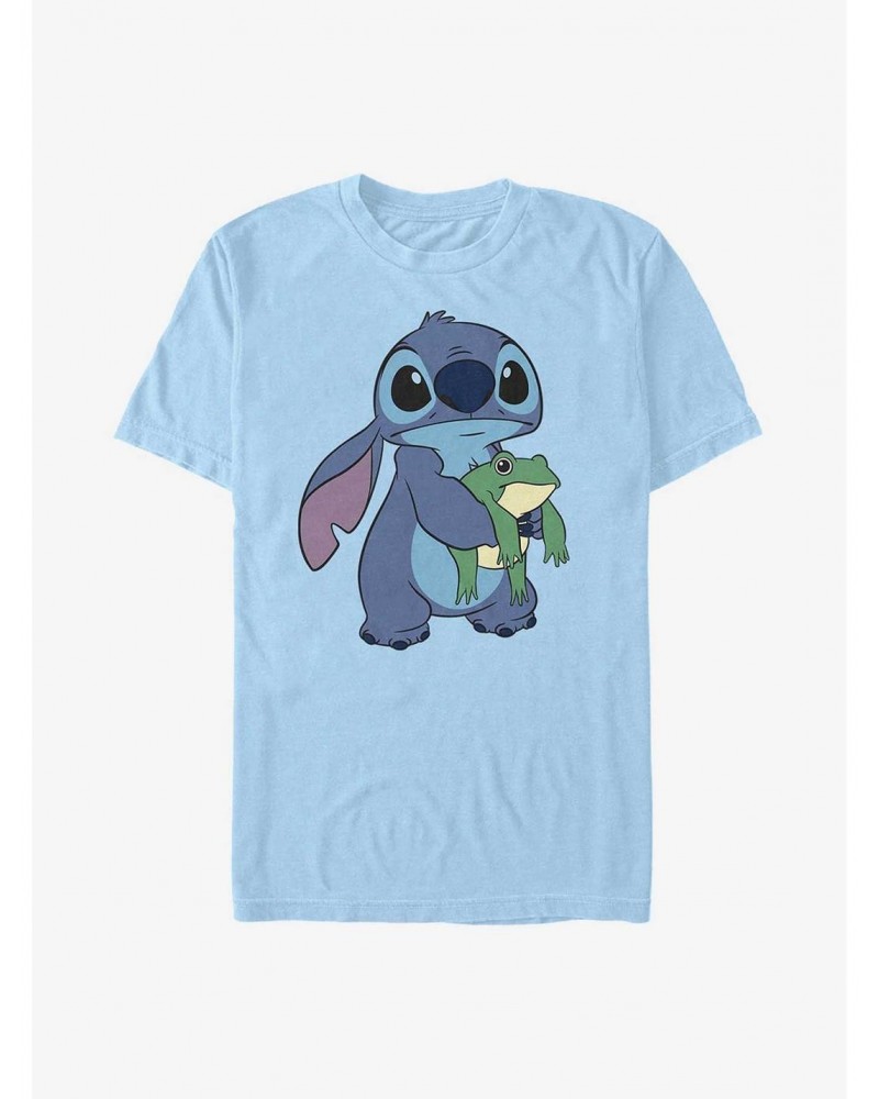 Extra Soft Disney Lilo & Stitch Stitch Froggie T-Shirt $9.57 T-Shirts